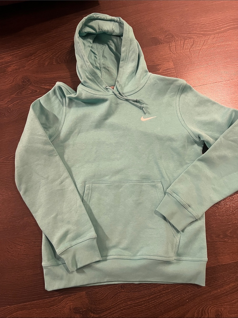 Nike Women’s Mint Green Hooded Crewneck Hoodie Size M